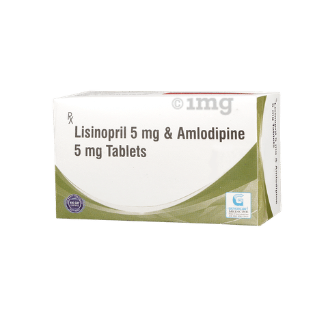 Amlodipine top and lisinopril