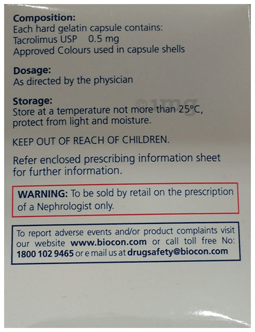 Tacrograf 0.5 Capsule image