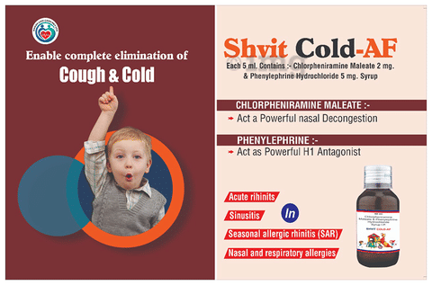 Shvit Cold-AF Syrup image Shvit Cold-AF Syrup image
