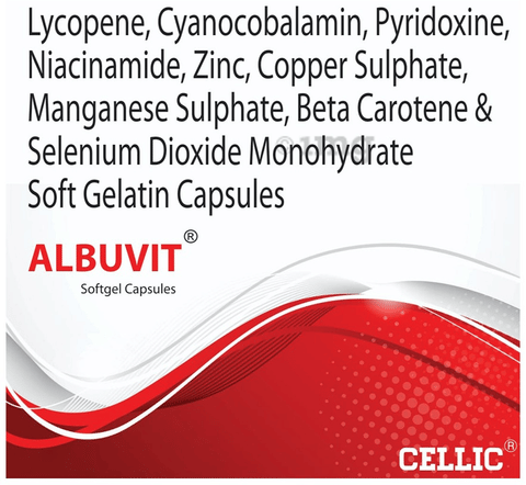 Albuvit Softgel Capsule image