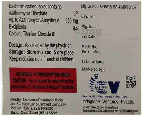 Azeeglo 250 Tablet image