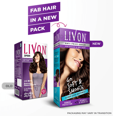 Livon Anti-Frizz Serum for Rough & Dry Hair: Buy bottle of 100 ml Serum at  best price in India | 1mg