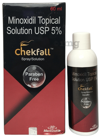 Chekfall 5% Solution: View Uses, Side Effects, Price and Substitutes | 1mg