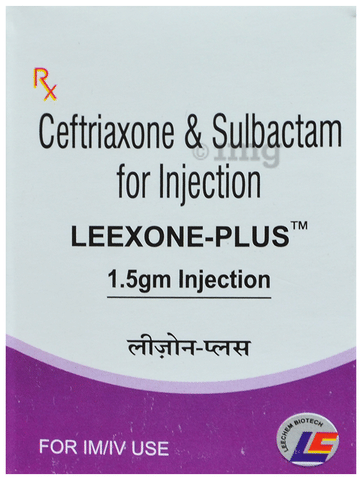 Leexone-Plus 1.5gm Injection image Leexone-Plus 1.5gm Injection image