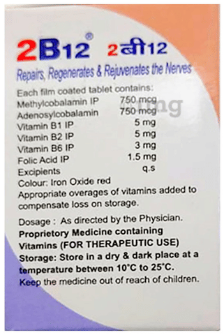 2 B12 Tablet image