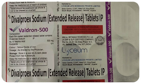 Valdron 500 Tablet ER image