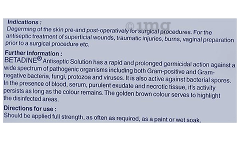 Betadine 5 % Solution image