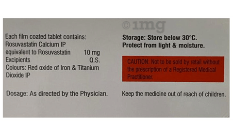 Rosuless 10 Tablet image