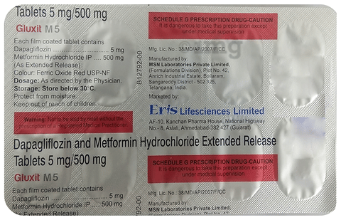 Gluxit M 5 Tablet ER image