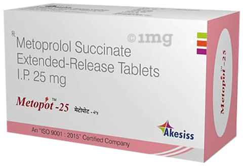 Metopot 25 Tablet ER image