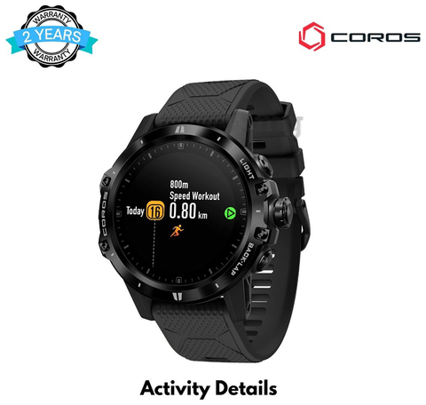 Coros vertix watch top