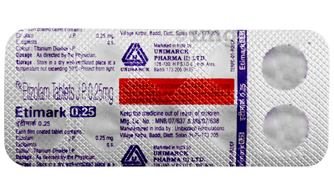 Etimark 0.25mg Tablet image Etimark 0.25mg Tablet image