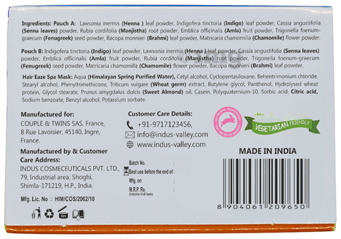Indus Valley 100% Botanical Hair Aqua Colour Medium Brown: Buy box of 230  gm Powder at best price in India | 1mg