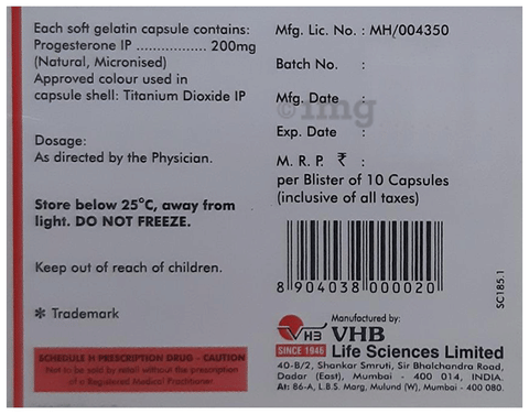 Neogest 200mg Capsule image Neogest 200mg Capsule image