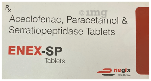 Enex SP 100mg/325mg/15mg Tablet