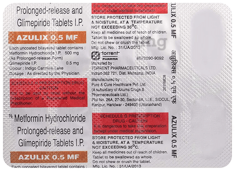 Azulix 0.5 MF Tablet PR