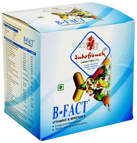 B-Fact Vitamins & Minerals Capsule image B-Fact Vitamins & Minerals Capsule image