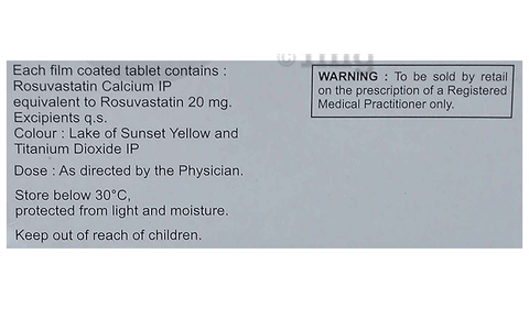 Rosukaa 20 Tablet image Rosukaa 20 Tablet image