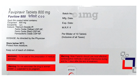 Favilow 800 Tablet image