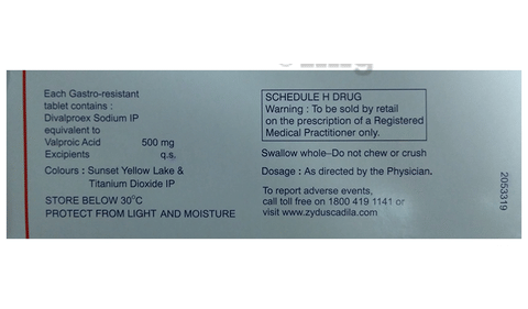 Divalpro 500 Tablet image