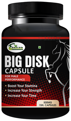 Fasczo Big Disk 500mg Capsule image Fasczo Big Disk 500mg Capsule image