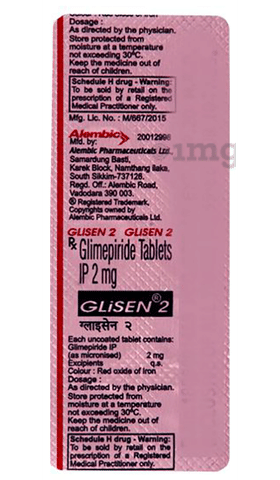 Glisen 2 Tablet image Glisen 2 Tablet image