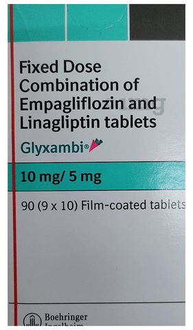 Glyxambi 10mg/5mg Tablet