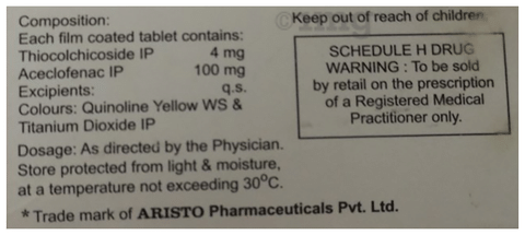 Thioceclo 4 Tablet
