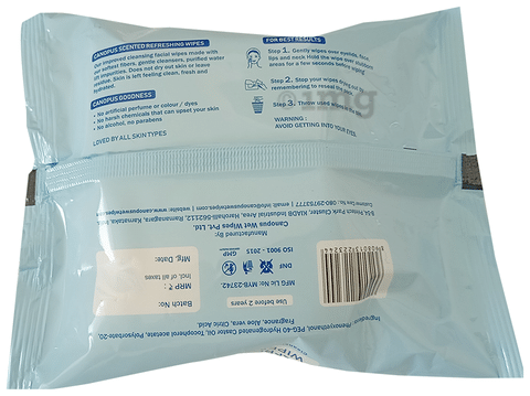 Canopus wet wipes pvt ltd clearance