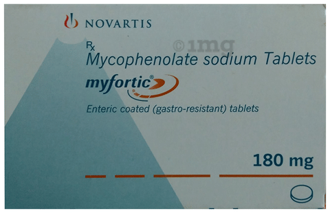 Myfortic 180mg Tablet image