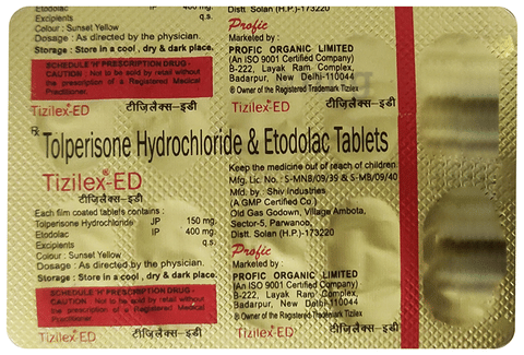 Tizilex-ED Tablet image
