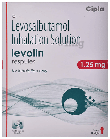 Levolin 1.25mg Respules