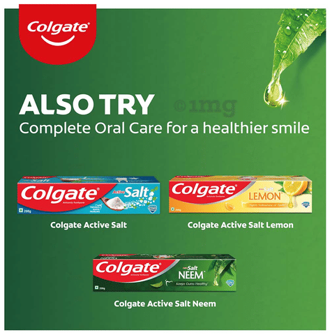 Colgate Active Salt Neem Toothpaste image