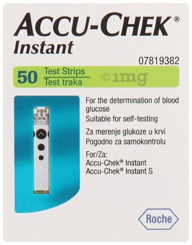 Accu-Chek Instant Test Strip ( Only Strip) image Accu-Chek Instant Test Strip ( Only Strip) image