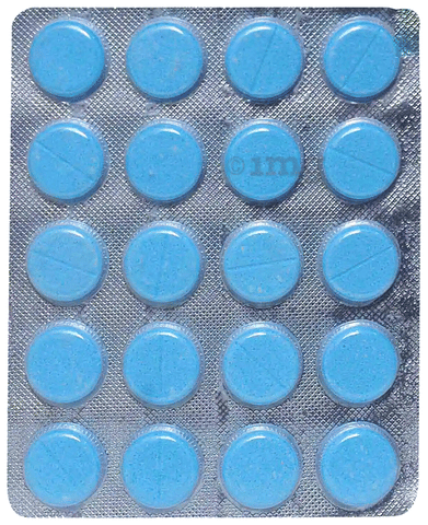 Diovol Cool Blue Chewable Tablet image