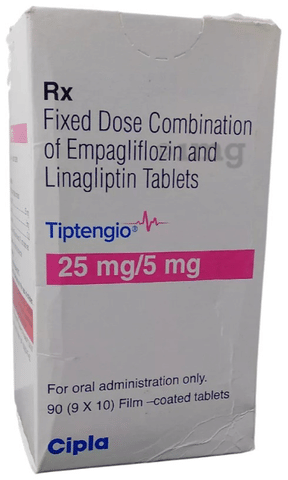 Tiptengio 25mg/5mg Tablet image