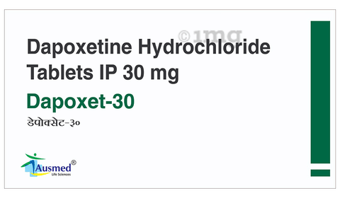 Dapoxet 30 Tablet image