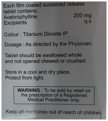 Macphylline SR 200 Tablet image