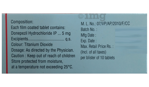 Aricep 5 Tablet image