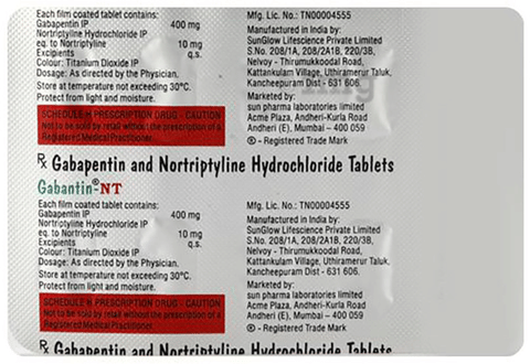 Gabantin-NT Tablet image