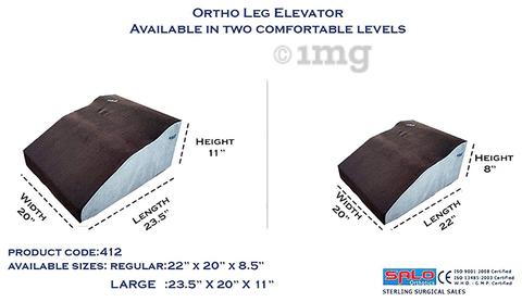 Leg elevation pillow online for varicose veins