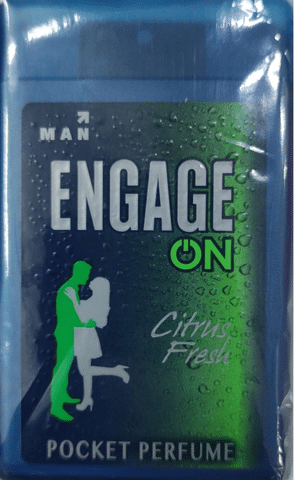 Engage pocket perfume citrus fresh 2025