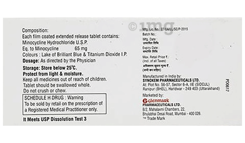 Minym ER 65 Tablet image Minym ER 65 Tablet image