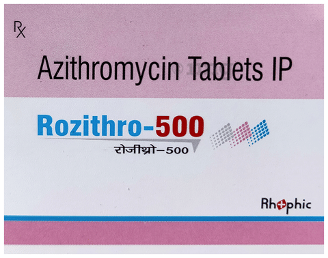 Rozithro 500 Tablet image