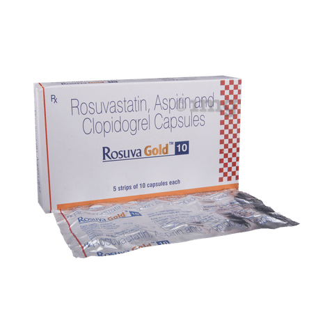 Rosuva Gold 10 Capsule View Uses Side Effects Price And Substitutes 1mg