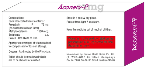Aconerv-P Tablet SR