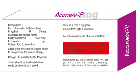 Aconerv-P Tablet SR image
