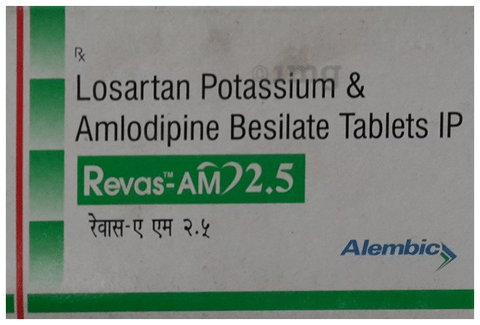Revas-AM 2.5 Tablet image