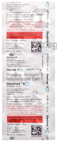 Olmetime-H 40 Tablet