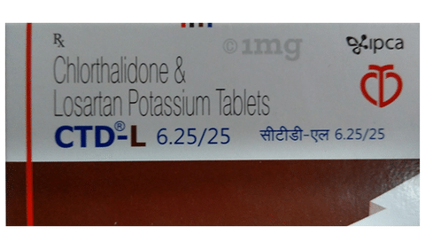 CTD-L 6.25/25 Tablet image CTD-L 6.25/25 Tablet image